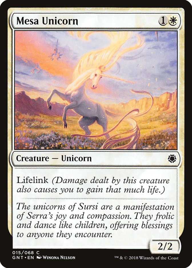 Mesa Unicorn [Game Night 2018] Magic: The Gathering