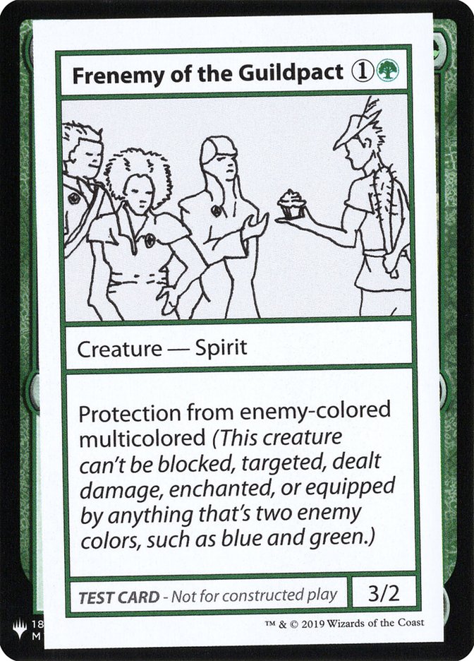 Frenemy of the Guildpact [Mystery Booster Playtest Cards] Magic: The Gathering