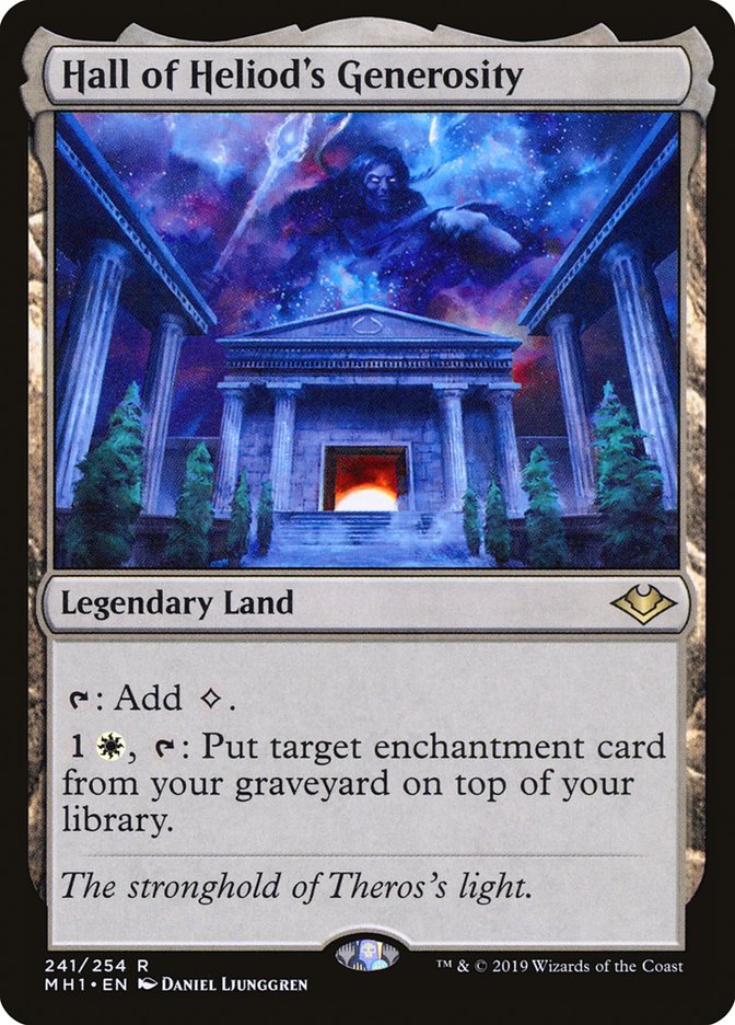 Hall of Heliod's Generosity [Modern Horizons] Magic: The Gathering