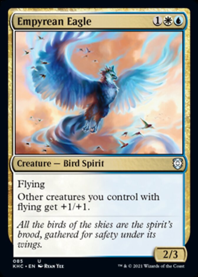 Empyrean Eagle [Kaldheim Commander] Magic: The Gathering