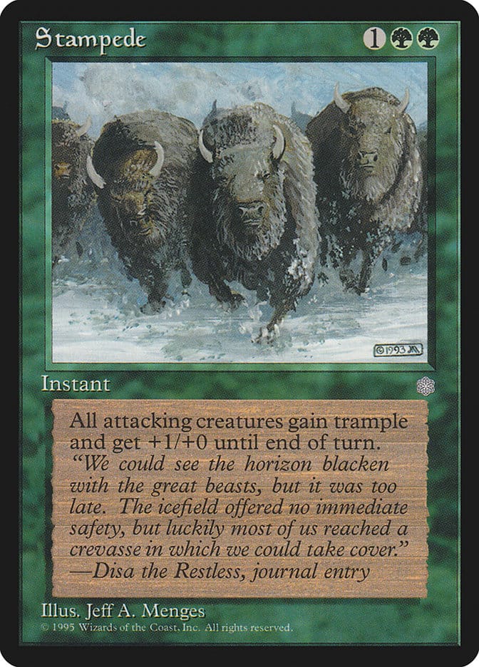 Stampede [Ice Age] Magic: The Gathering