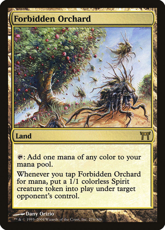Forbidden Orchard [Champions of Kamigawa] Magic: The Gathering