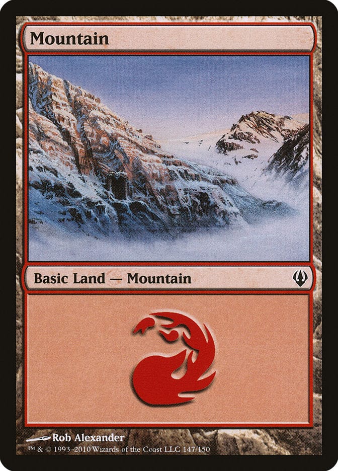 Mountain (147) [Archenemy] Magic: The Gathering