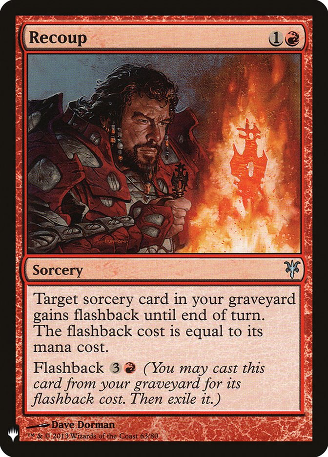 Recoup [Mystery Booster] Magic: The Gathering