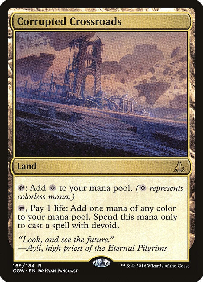 Corrupted Crossroads [Oath of the Gatewatch] Magic: The Gathering