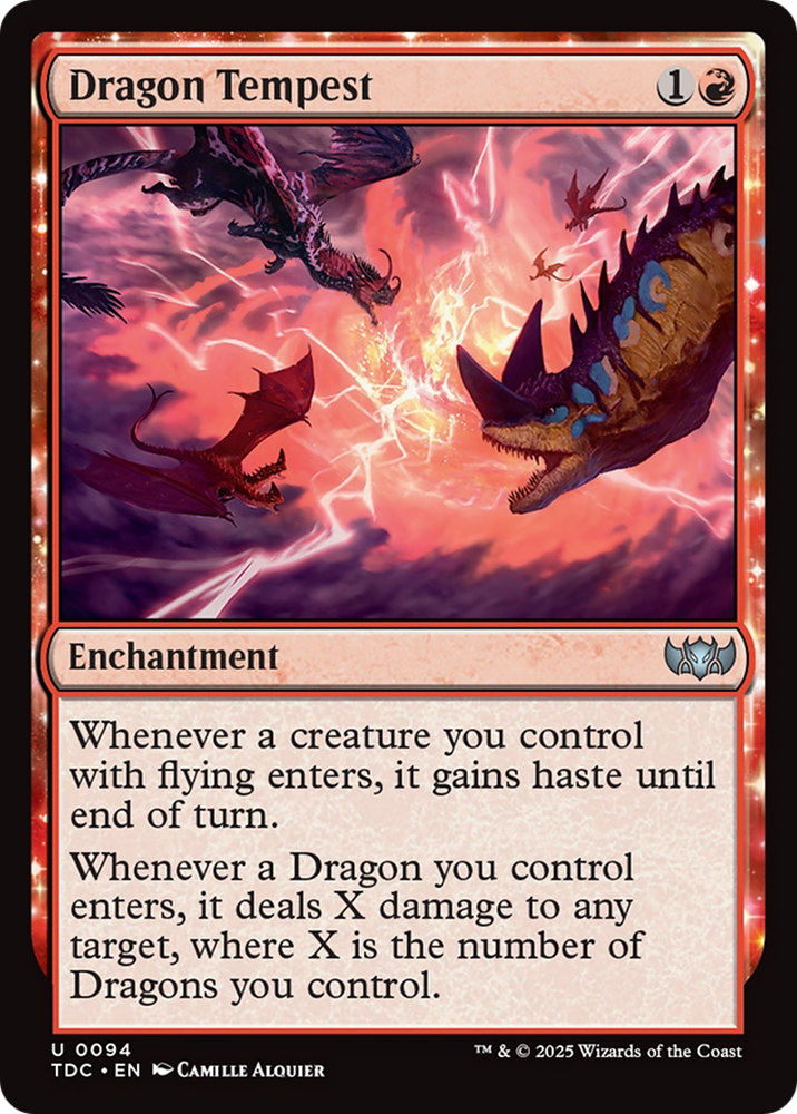 Dragon Tempest [Tarkir: Dragonstorm Commander] Magic: The Gathering