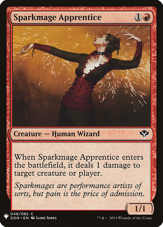 Sparkmage Apprentice [Mystery Booster] Magic: The Gathering