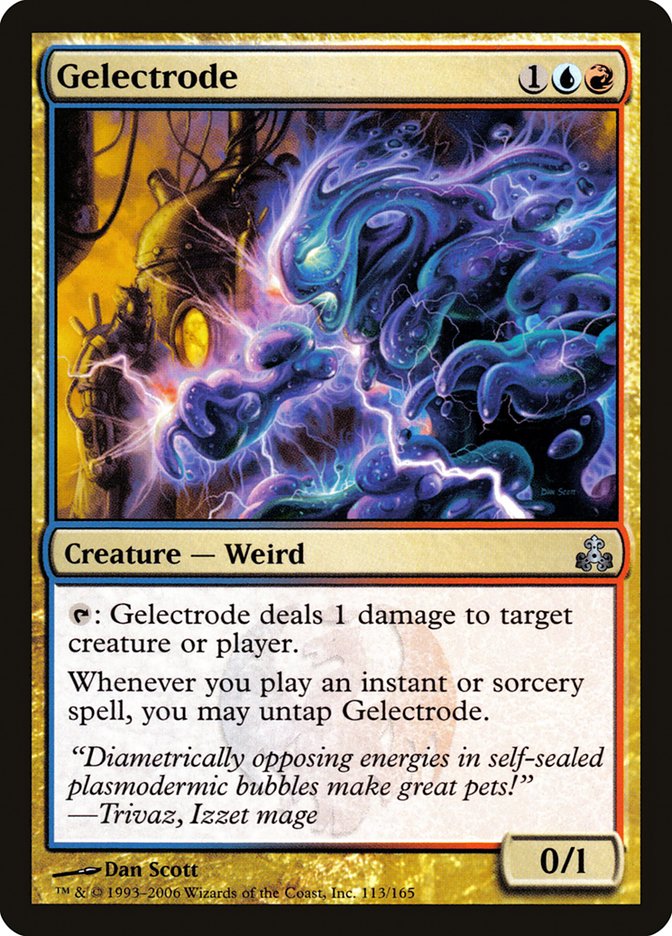 Gelectrode [Guildpact] Magic: The Gathering