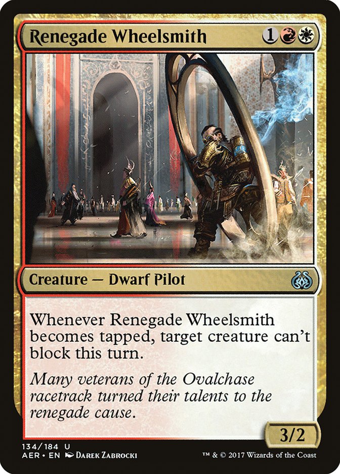 Renegade Wheelsmith [Aether Revolt] Magic: The Gathering