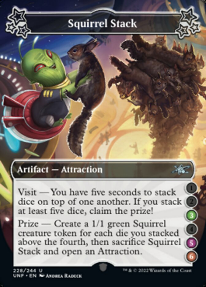 Squirrel Stack (3-5-6) [Unfinity] Magic: The Gathering
