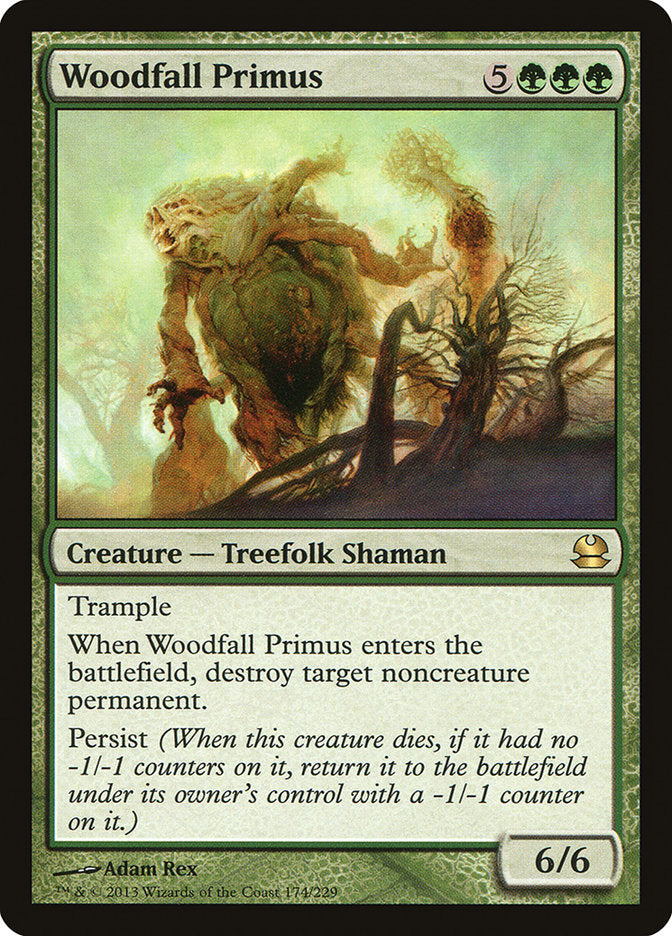 Woodfall Primus [Modern Masters] Magic: The Gathering