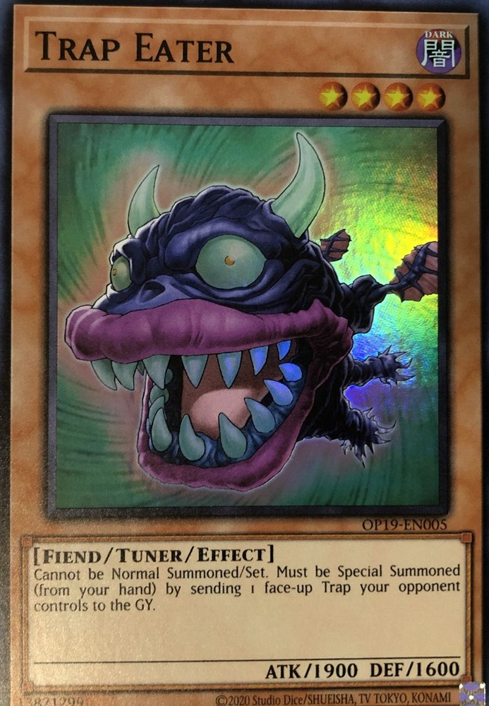 Trap Eater [OP19-EN005] Super Rare Yu-Gi-Oh!
