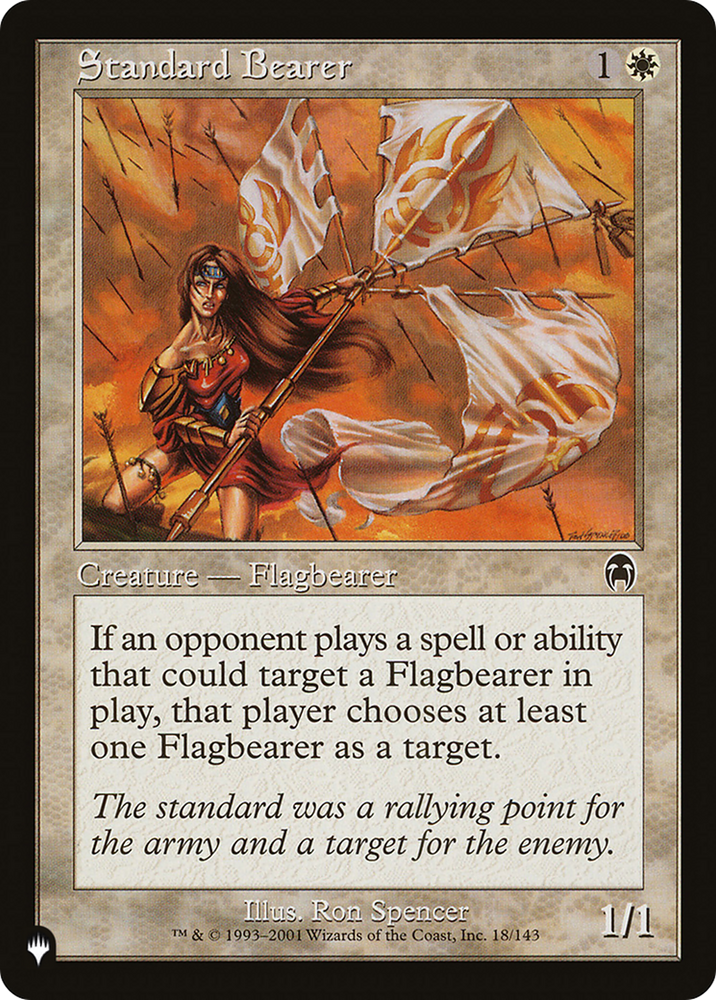 Standard Bearer [The List] Magic: The Gathering