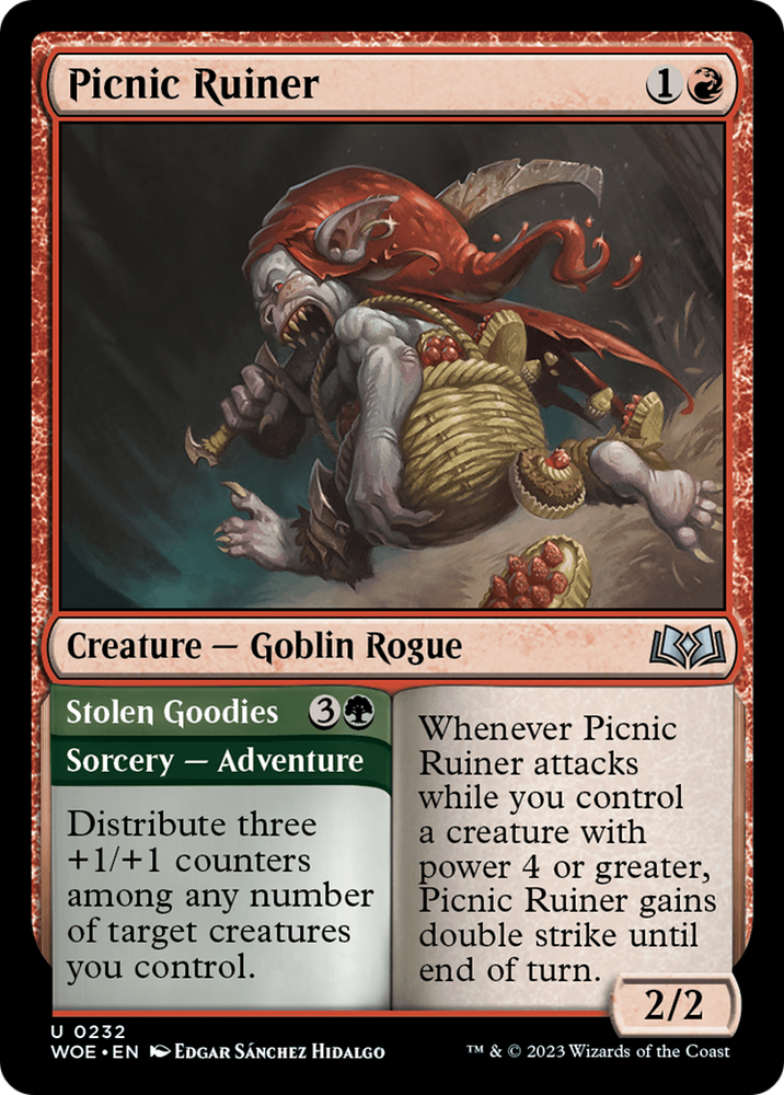 Picnic Ruiner // Stolen Goodies [Wilds of Eldraine] Magic: The Gathering