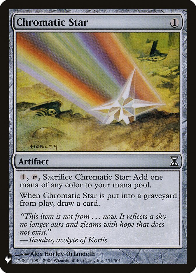 Chromatic Star [Mystery Booster] Magic: The Gathering