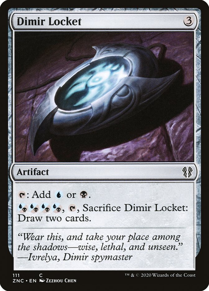 Dimir Locket [Zendikar Rising Commander] Magic: The Gathering