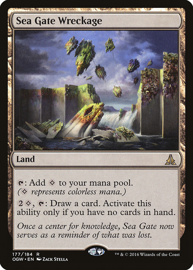 Sea Gate Wreckage [Oath of the Gatewatch] Magic: The Gathering