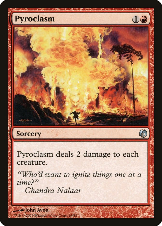 Pyroclasm [Duel Decks: Heroes vs. Monsters] Magic: The Gathering