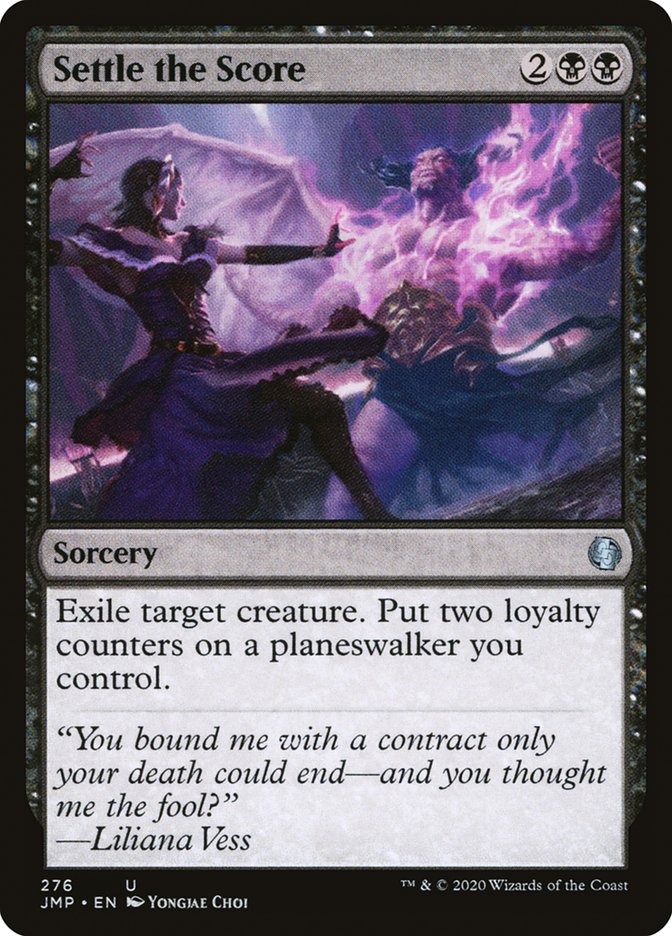 Settle the Score [Jumpstart] Magic: The Gathering