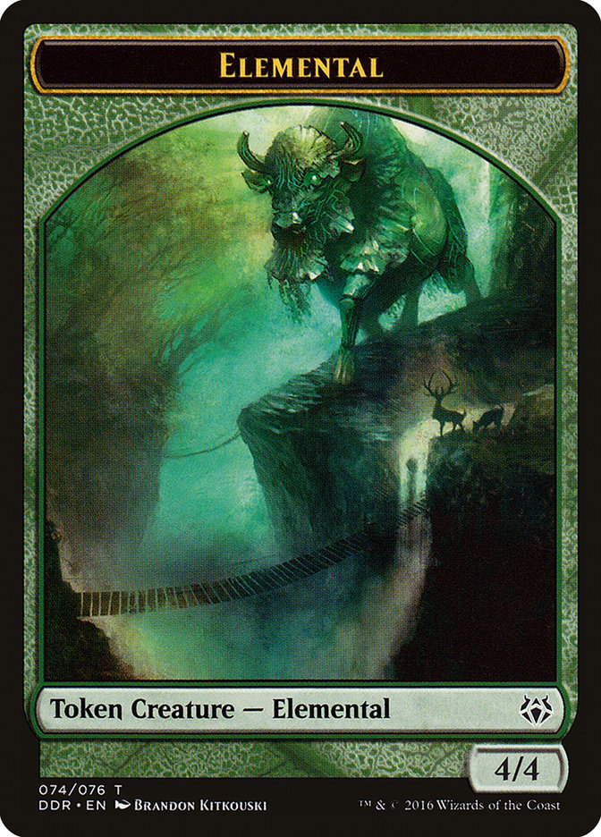 Elemental Token [Duel Decks: Nissa vs. Ob Nixilis] Magic: The Gathering