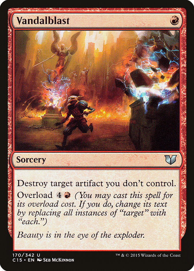 Vandalblast [Commander 2015] Magic: The Gathering