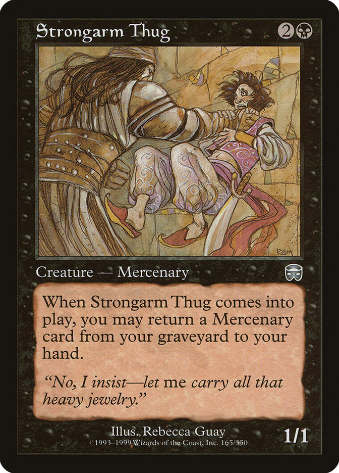 Strongarm Thug [Mercadian Masques] Magic: The Gathering