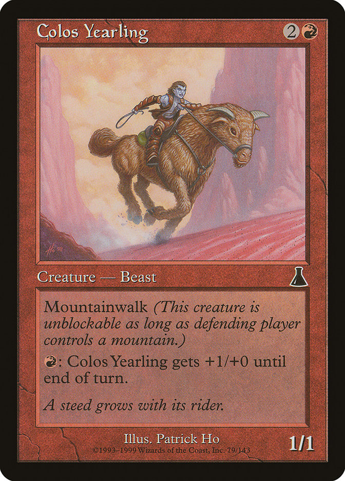 Colos Yearling [Urza's Destiny] Magic: The Gathering