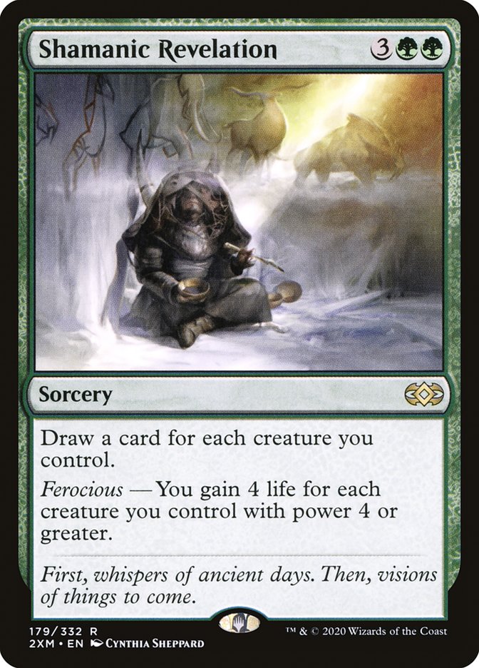 Shamanic Revelation [Double Masters] Magic: The Gathering