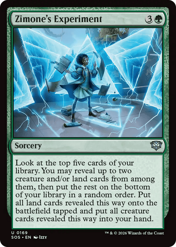 Zimone's Experiment [Secrets of Strixhaven]