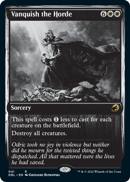 Vanquish the Horde [Innistrad: Double Feature] Magic: The Gathering