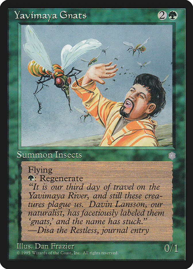Yavimaya Gnats [Ice Age] Magic: The Gathering