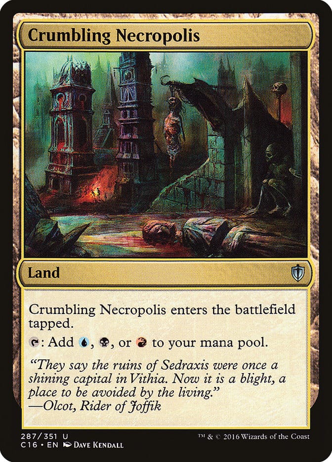 Crumbling Necropolis [Commander 2016] Magic: The Gathering