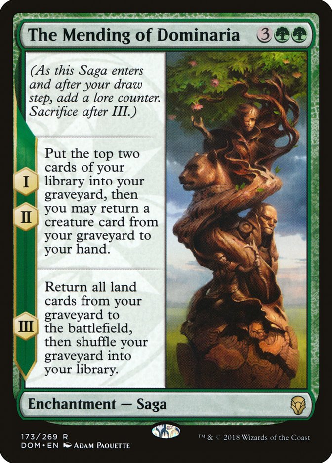 The Mending of Dominaria [Dominaria] Magic: The Gathering
