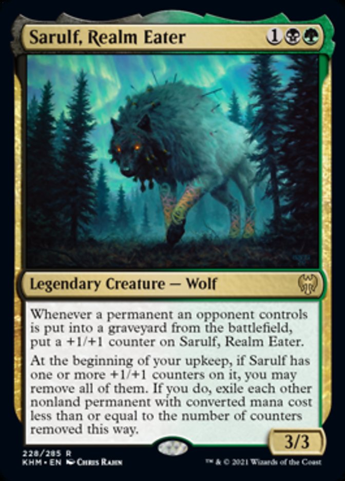 Sarulf, Realm Eater [Kaldheim] Magic: The Gathering