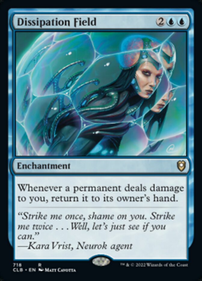 Dissipation Field [Commander Legends: Battle for Baldur's Gate] Magic: The Gathering