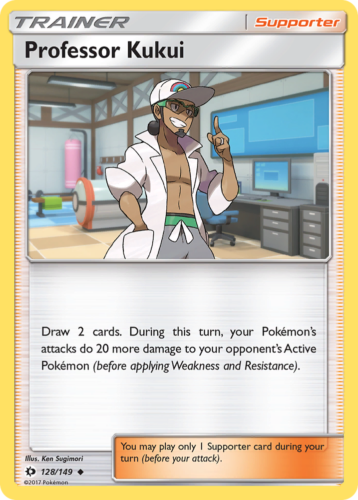 Professor Kukui (128/149) [Sun & Moon: Base Set] Pokémon