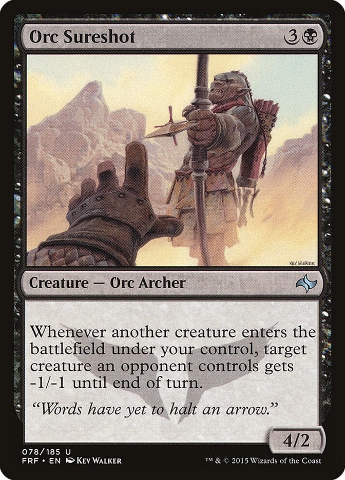 Orc Sureshot [Fate Reforged] Magic: The Gathering