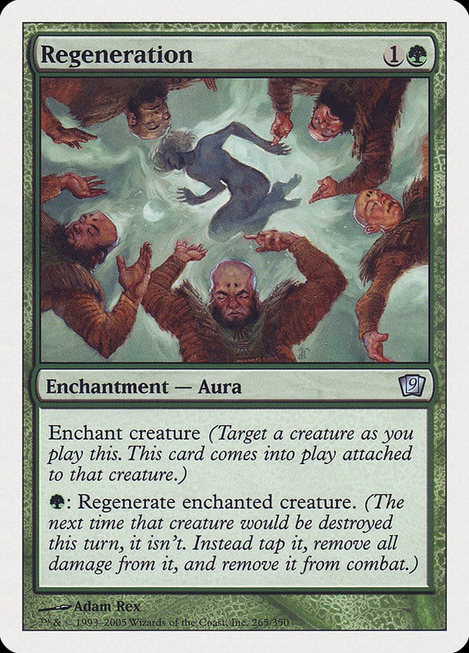 Regeneration [Ninth Edition] Magic: The Gathering
