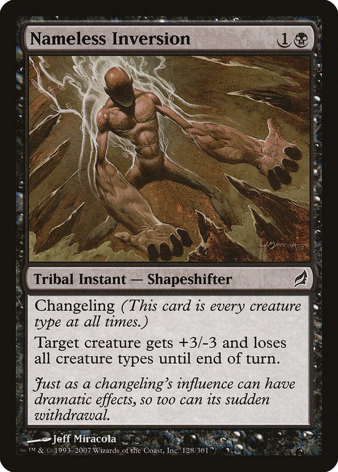 Nameless Inversion [Lorwyn] Magic: The Gathering