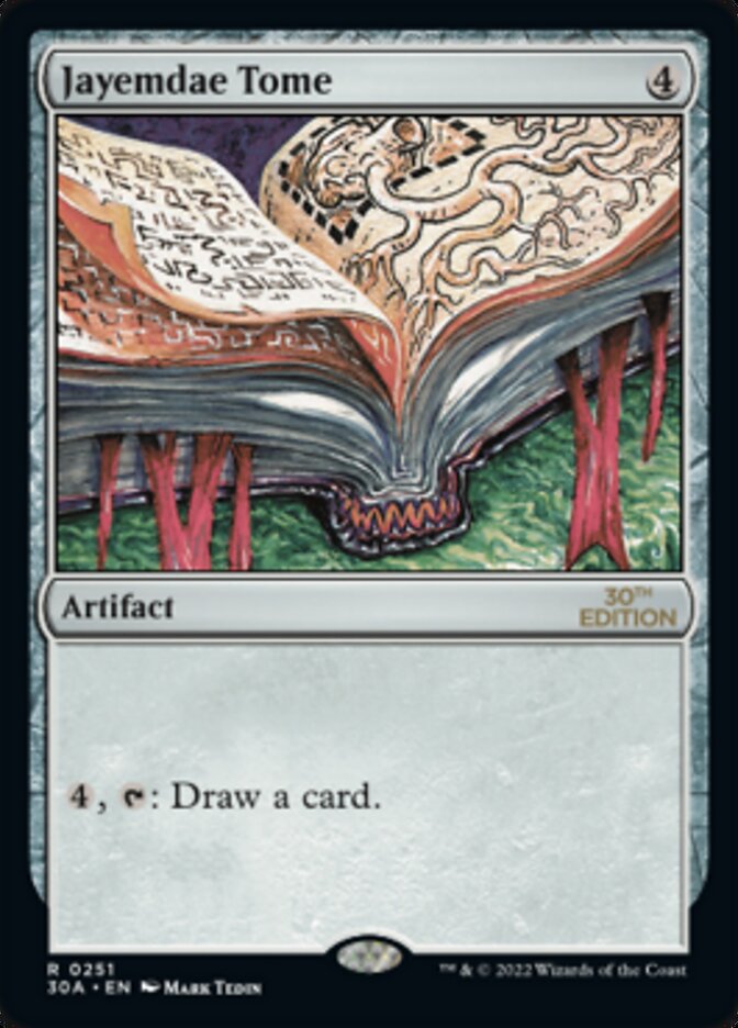Jayemdae Tome [30th Anniversary Edition] Magic: The Gathering
