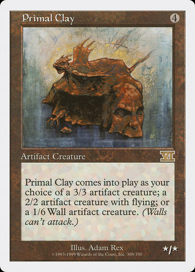 Primal Clay [Classic Sixth Edition] Magic: The Gathering