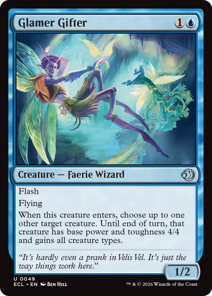 Glamer Gifter [Lorwyn Eclipsed] Magic: The Gathering