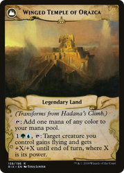 Hadana's Climb // Winged Temple of Orazca [Secret Lair: From Cute to Brute] Magic: The Gathering
