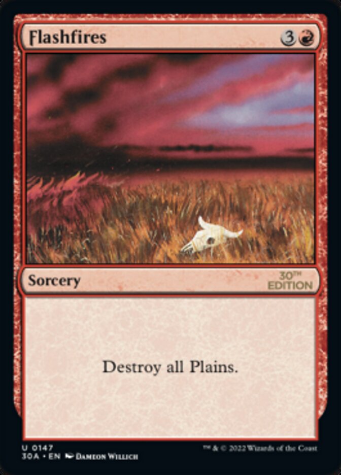 Flashfires [30th Anniversary Edition] Magic: The Gathering
