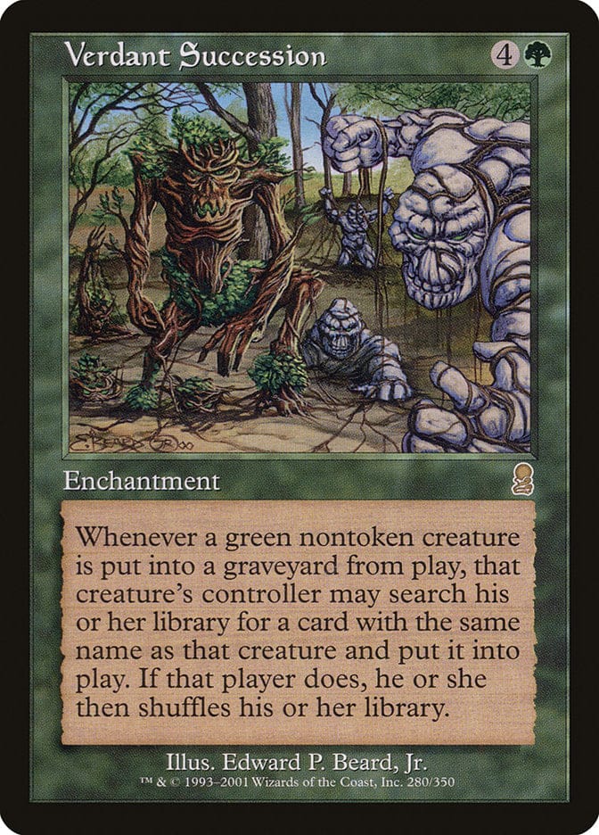 Verdant Succession [Odyssey] Magic: The Gathering