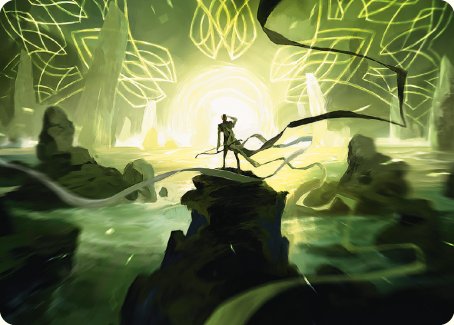 Legolas, Master Archer Art Card [The Lord of the Rings: Tales of Middle-earth Art Series] Magic: The Gathering