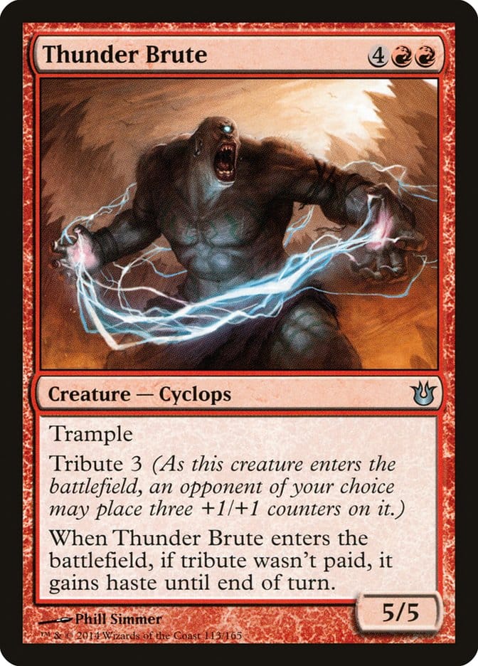 Thunder Brute [Born of the Gods] Magic: The Gathering