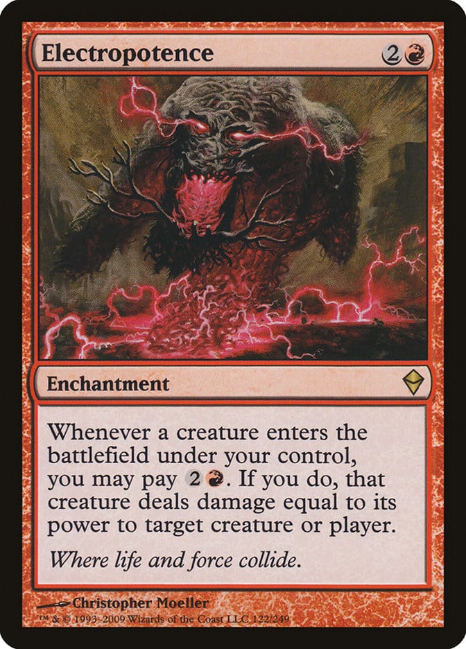 Electropotence [Zendikar] Magic: The Gathering