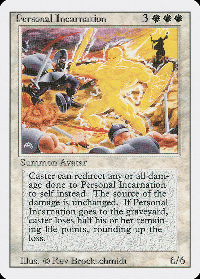 Personal Incarnation [Revised Edition] Magic: The Gathering