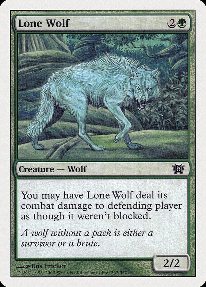 Lone Wolf [Eighth Edition] Magic: The Gathering